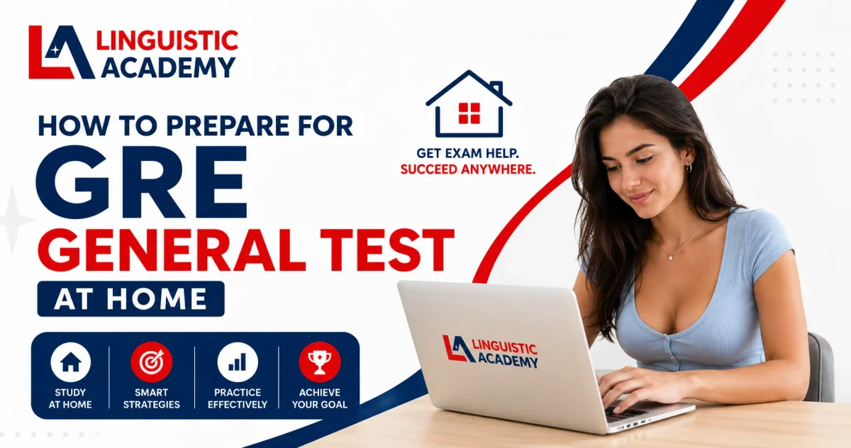GRE General Test at Home. Complete 2026 Guide: Format, Requirements, Scoring, and How to Prepare cover