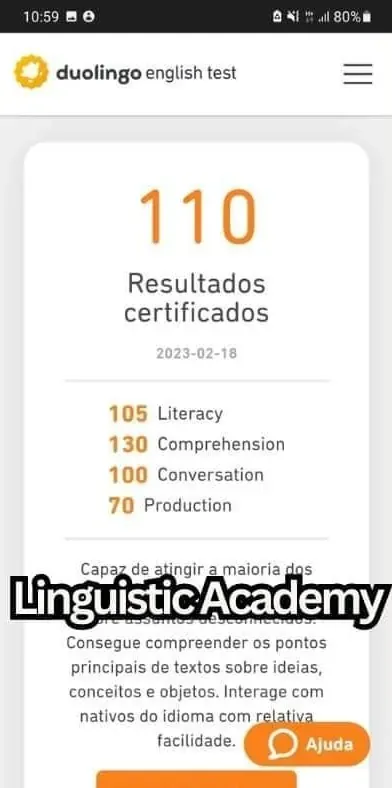 Cheat in Duolingo English Test — certified score 110
