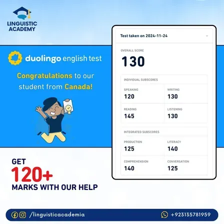 Cheat in Duolingo English Test — certified score 130