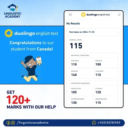 Cheat in Duolingo English Test — certified score 115