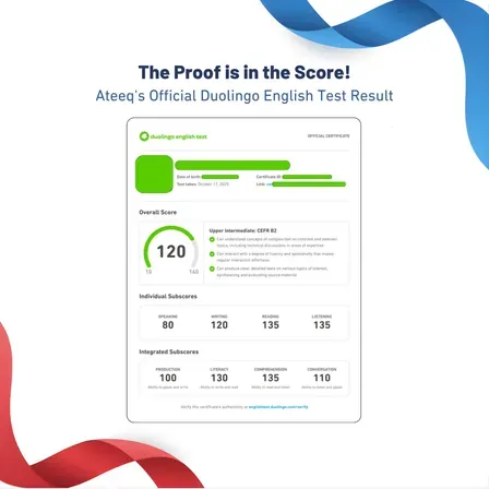 Cheat in Duolingo English Test — certified score 120