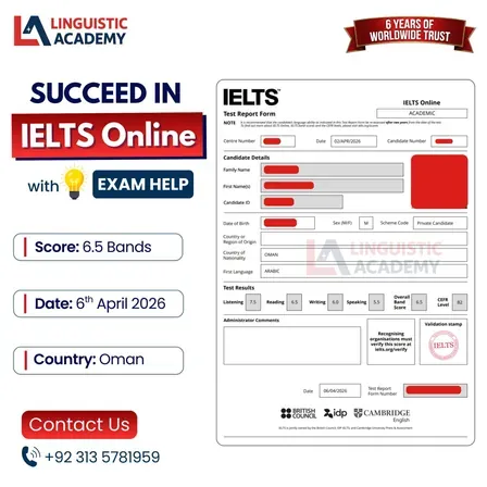 Cheat in IELTS Online — overall band 6.5