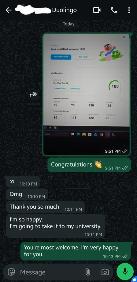 Cheat in Duolingo English Test — certified score 100